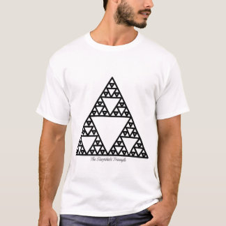 T-shirt Camisa Triângulo de Sierpiński