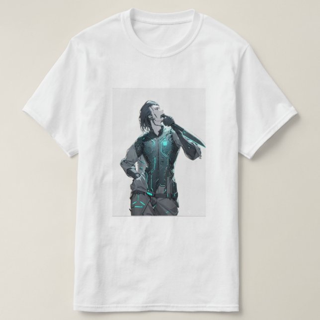 T-shirt Camiseta anime terror (Design devant)