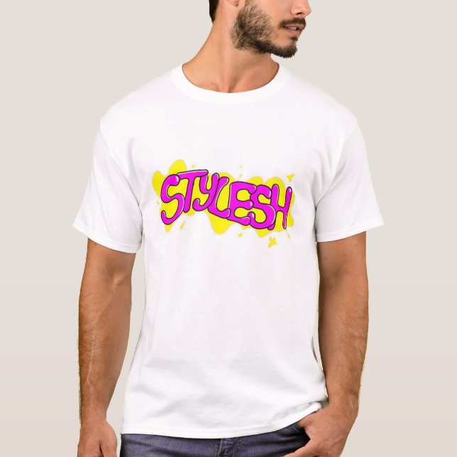 T-shirt Camiseta Básica Branca Stylesh (Devant)