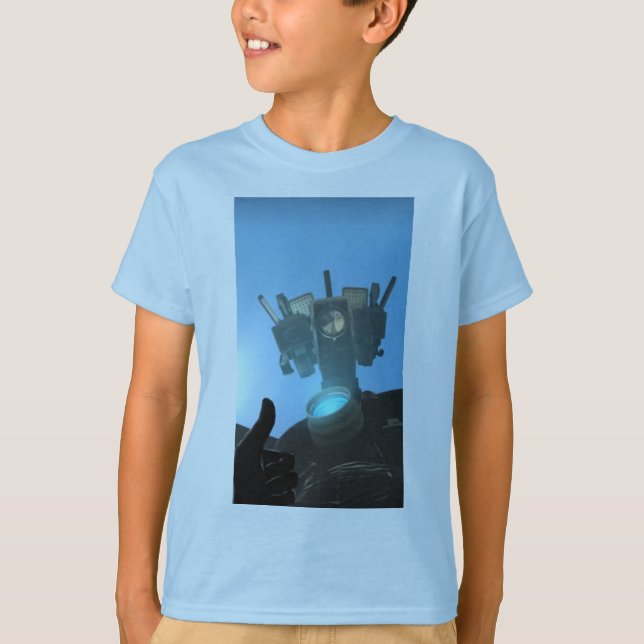 T-shirt Camiseta básica para niños skibidi toliet (Devant)
