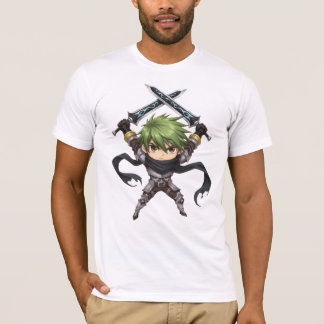 T-shirt Camiseta Bella+Canvas A Lenda das Lâminas Duplas