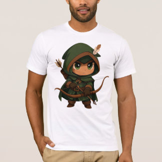 T-shirt Camiseta Bella+Canvas Caçador Fofo