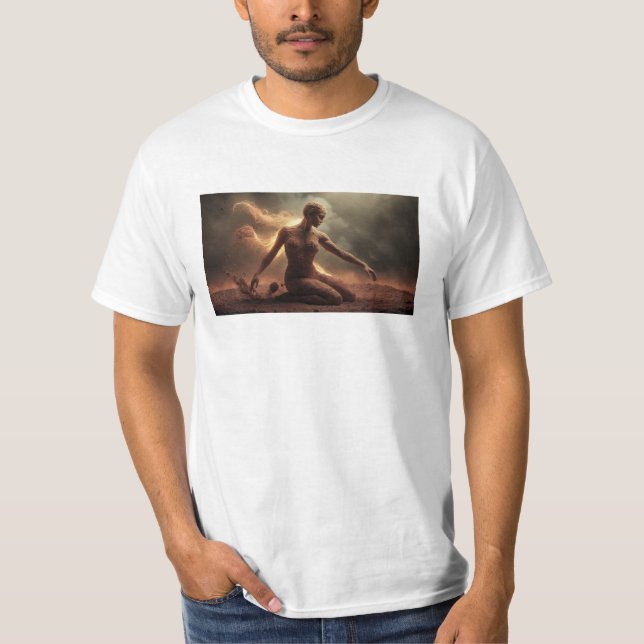 T-shirt Camiseta born of clay (Devant)