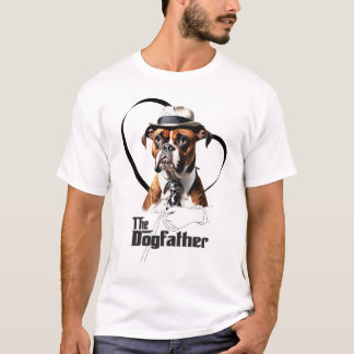 T-shirt Camiseta Boxer - The Dogfather