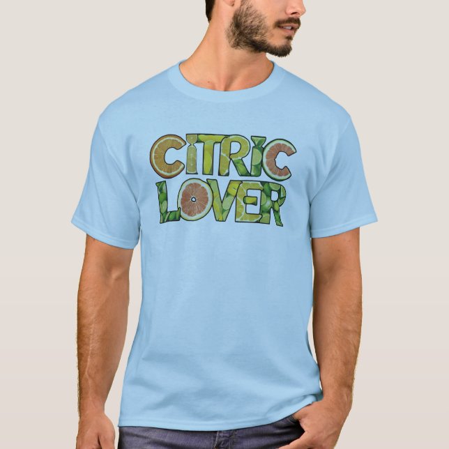 T-shirt camiseta Citric Lover (Devant)