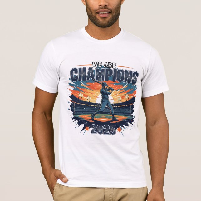 T-shirt Camiseta colorida para la serie mundial 2025    (Devant)