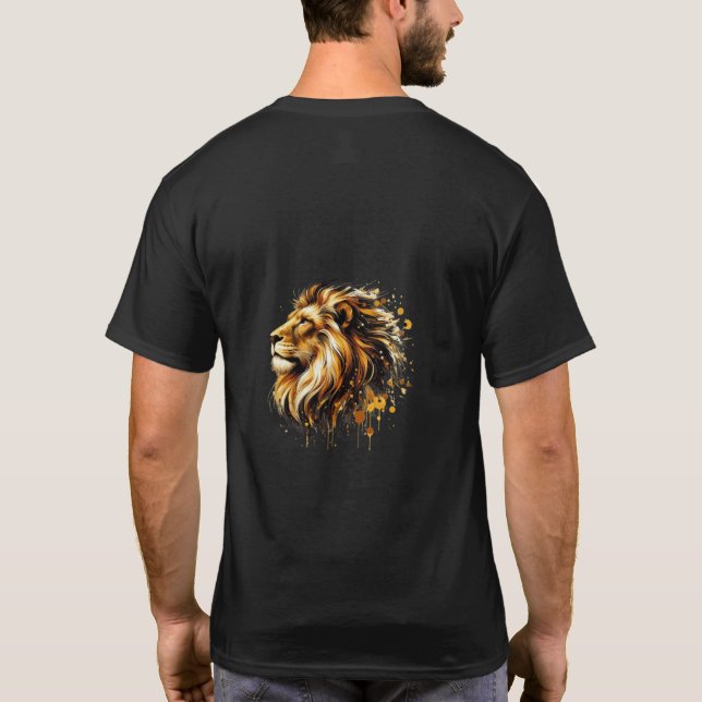 T-shirt Camiseta con animales efecto pintura  (Dos)