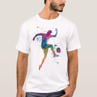T-shirt Camiseta con tematica de futbol
