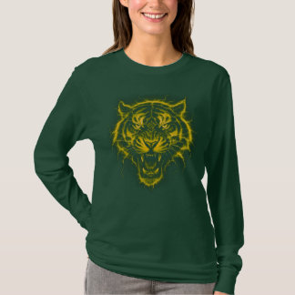 T-shirt Camiseta con tigre eléctrico