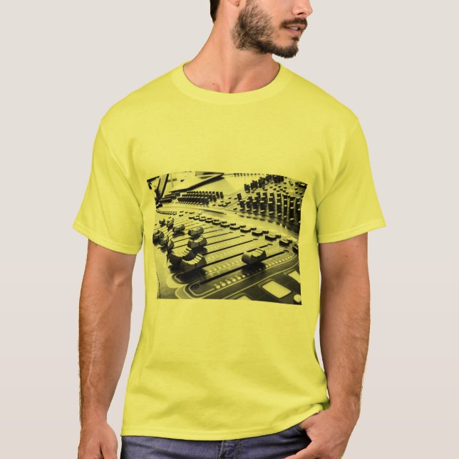 T-shirt camiseta de hombre dj (Devant)