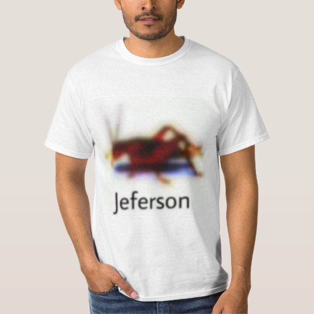 T-shirt Camiseta de shitpost Jeferson  (Devant)