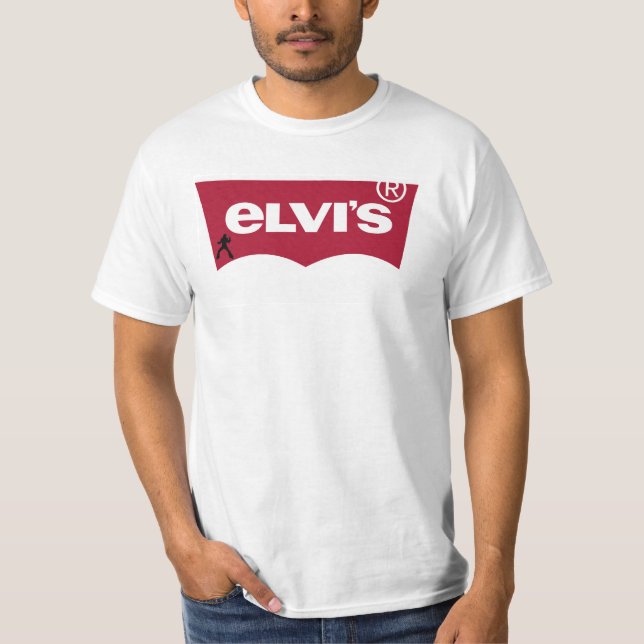 T-shirt Camiseta Elvis (logo Levis) (Devant)