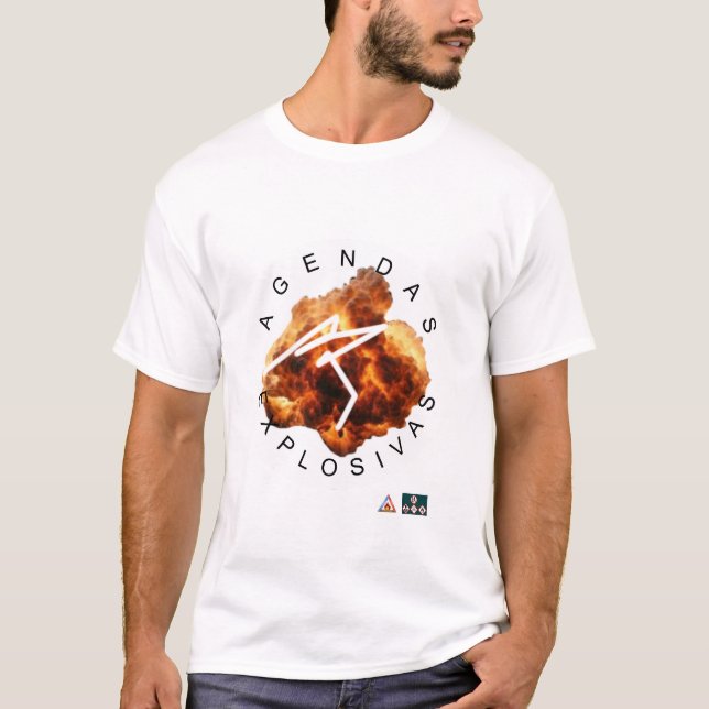 T-shirt Camiseta Explosivamente Caliente (Devant)