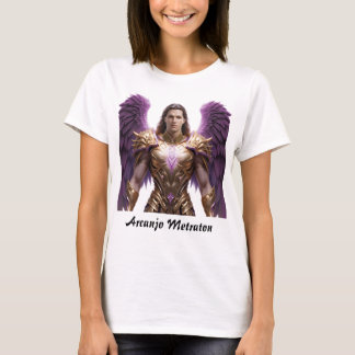 T-shirt Camiseta Feminina Básica Arcanjo Metatron