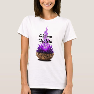 T-shirt Camiseta Feminina Básica Chama Sagrada-7