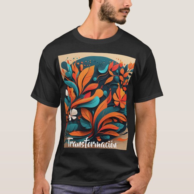 T-shirt Camiseta Hombre Arte Simbólico Transformación (Devant)