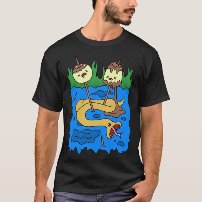 T-shirt Camiseta hora de aventuras (Devant)