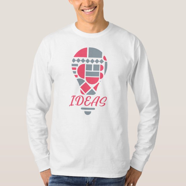 T-shirt Camiseta Ideas (Devant)