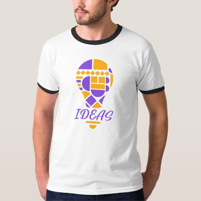 T-shirt Camiseta Ideas (Devant)