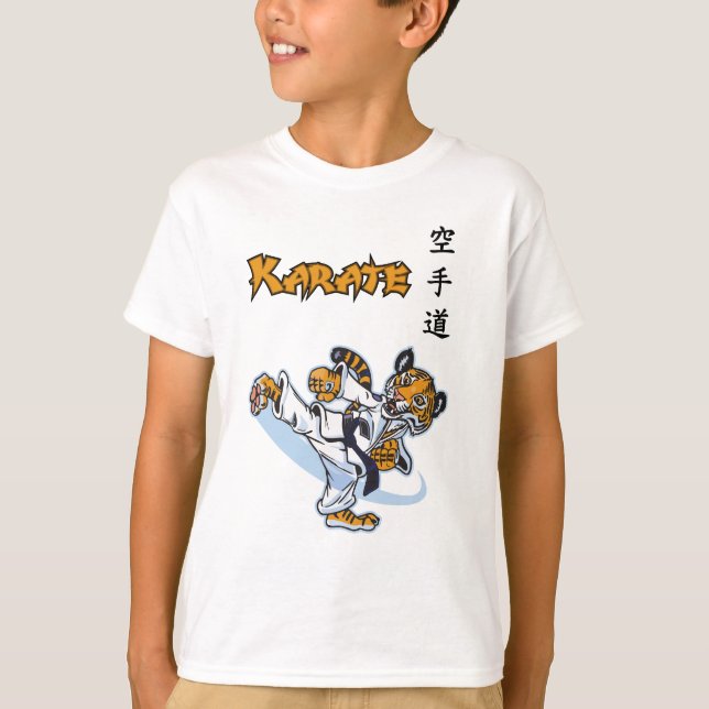 T-shirt Camiseta Karate Infantil Básica (Devant)