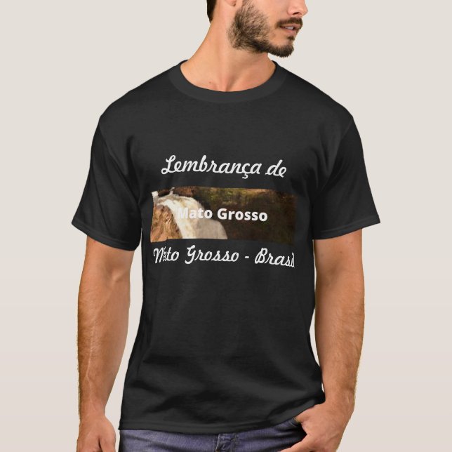 T-shirt Camiseta lembrança de Mato Grosso (Devant)