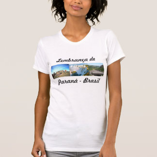 T-shirt Camiseta lembrança de Paraná