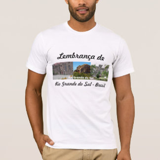 T-shirt Camiseta lembrança de Rio Grande do Sul