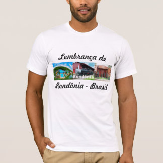 T-shirt Camiseta lembrança de Rondônia Brasil