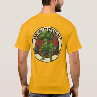 T-shirt Camiseta Masc. Broccoli is the Secret - Back