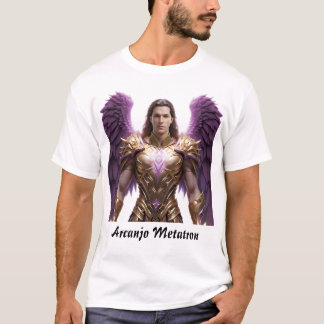 T-shirt Camiseta Masculina Básica Arcanjo Metatron