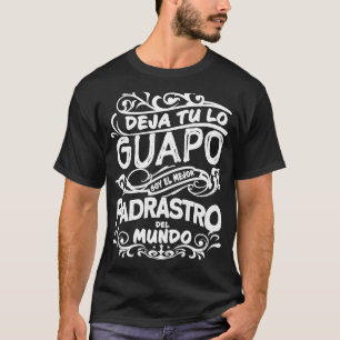T-shirt Camiseta Mejor Padrastro del Mundo para Dia del Pa
