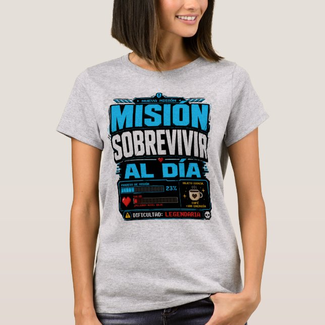T-shirt Camiseta Mision del Dia  (Devant)