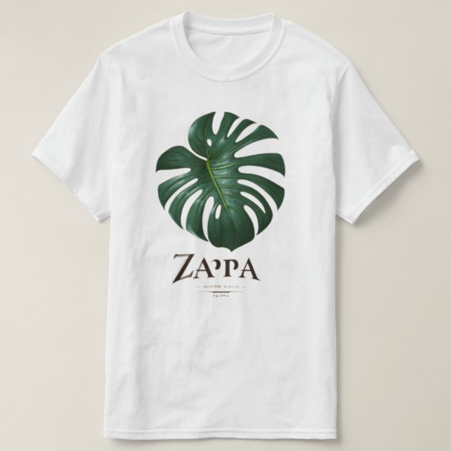 T-shirt camiseta  momstera (Design devant)