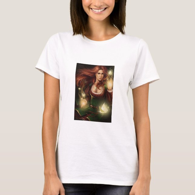 T-shirt Camiseta Mujer De Fuego (Devant)