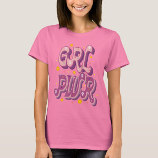 T-shirt Camiseta Mujer GRL PWR