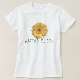 T-SHIRT CAMISETA NATUREZA AMARELA