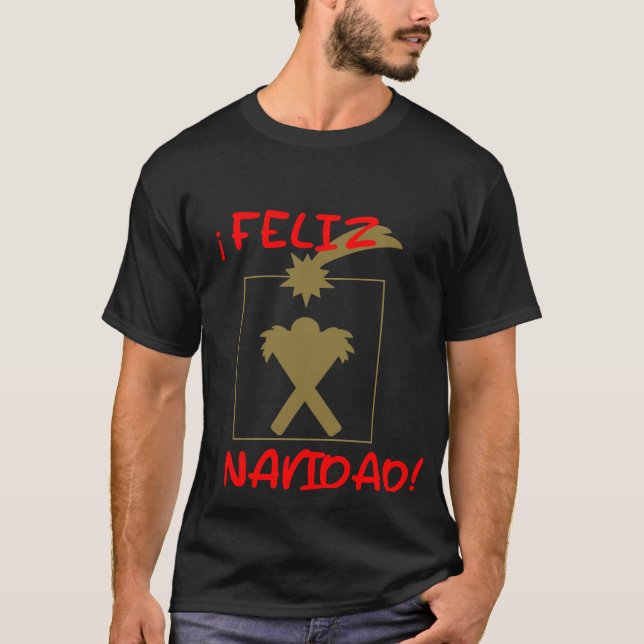T-shirt Camiseta navideña (Devant)