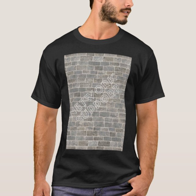 T-shirt Camiseta Network support (Devant)