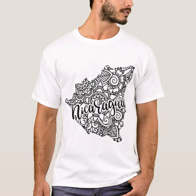 T-shirt Camiseta - Nicaragua 01 - Sublimanic (Devant)