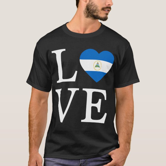 T-shirt Camiseta - Nicaragua 04 - Sublimanic (Devant)