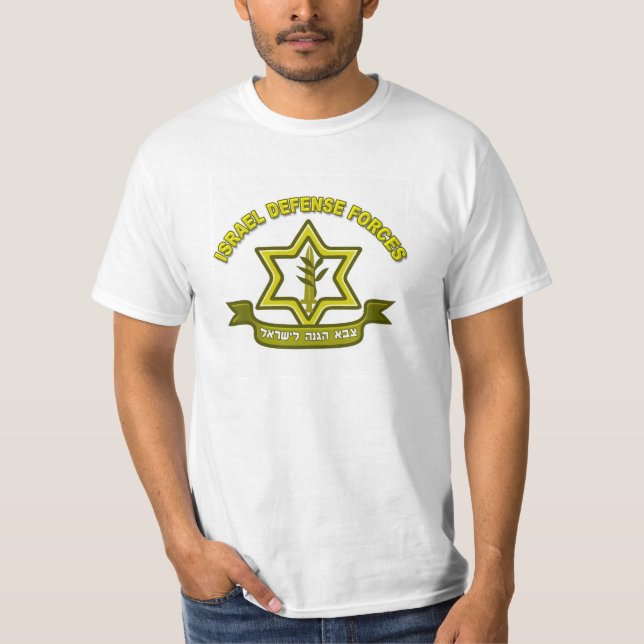 T-shirt Camiseta Oficial DAS Forças de Defesa De Israël (Devant)