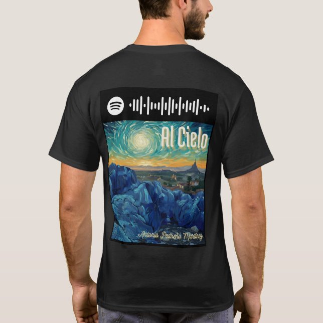 T-shirt Camiseta Oficial del single "Al Cielo" (Dos)