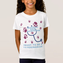 Camiseta Oubliez la princesse Je veux être un vété