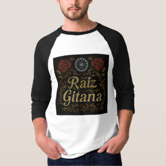 T-shirt Camiseta para Hombre "Raíz Gitana"