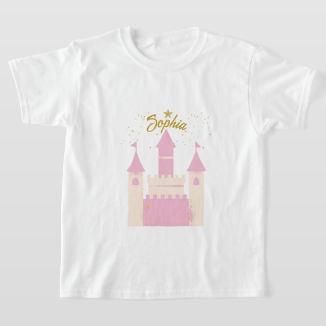 T-shirt Camiseta Personalizada con Castillo (Poser)
