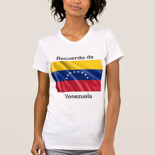 T-shirt Camiseta recuerdo de Venezuela (Devant)