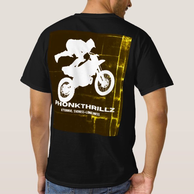 T-shirt Camiseta, Salto Extremo en Motocross – PhonkThrill (Dos)