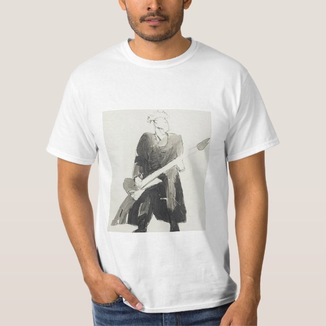 T-shirt Camiseta Tim skold guitarrista (Devant)