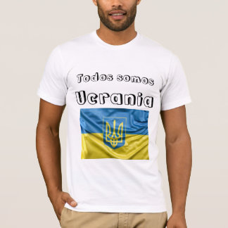 T-shirt Camiseta todos somos Ucrania