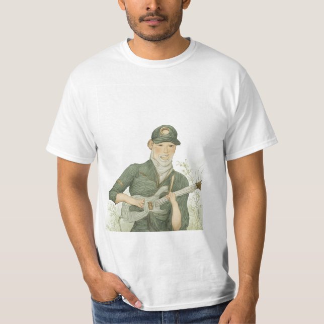 T-shirt Camiseta Tom morello (Devant)